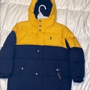 Boys Ralph Lauren Polo Down Puffer Coat